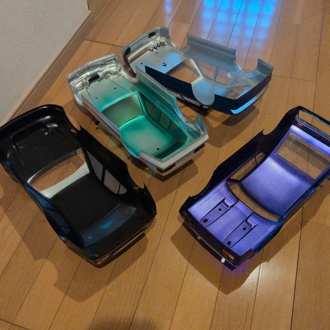 ラジコンカー用ボディ 4個セット