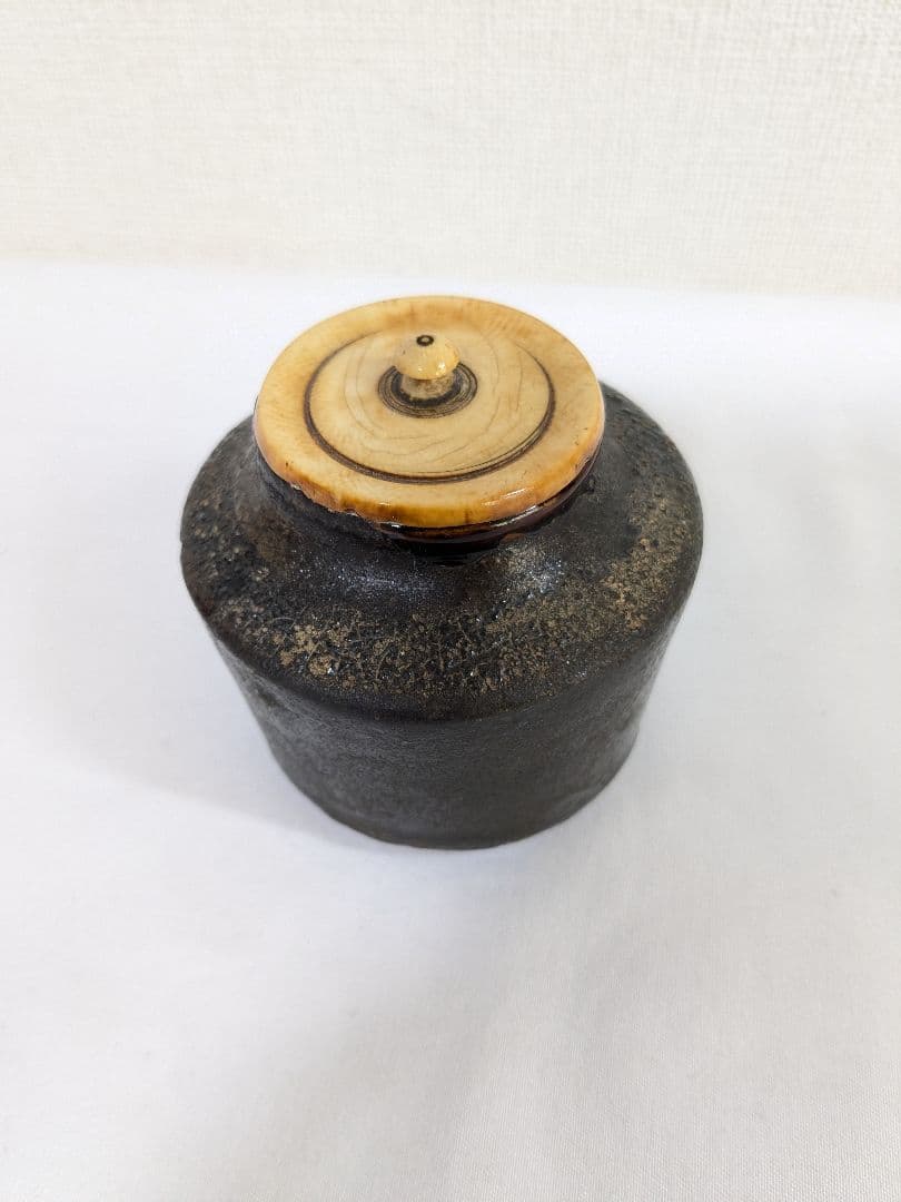 肩衝茶入 時代物 茶道具