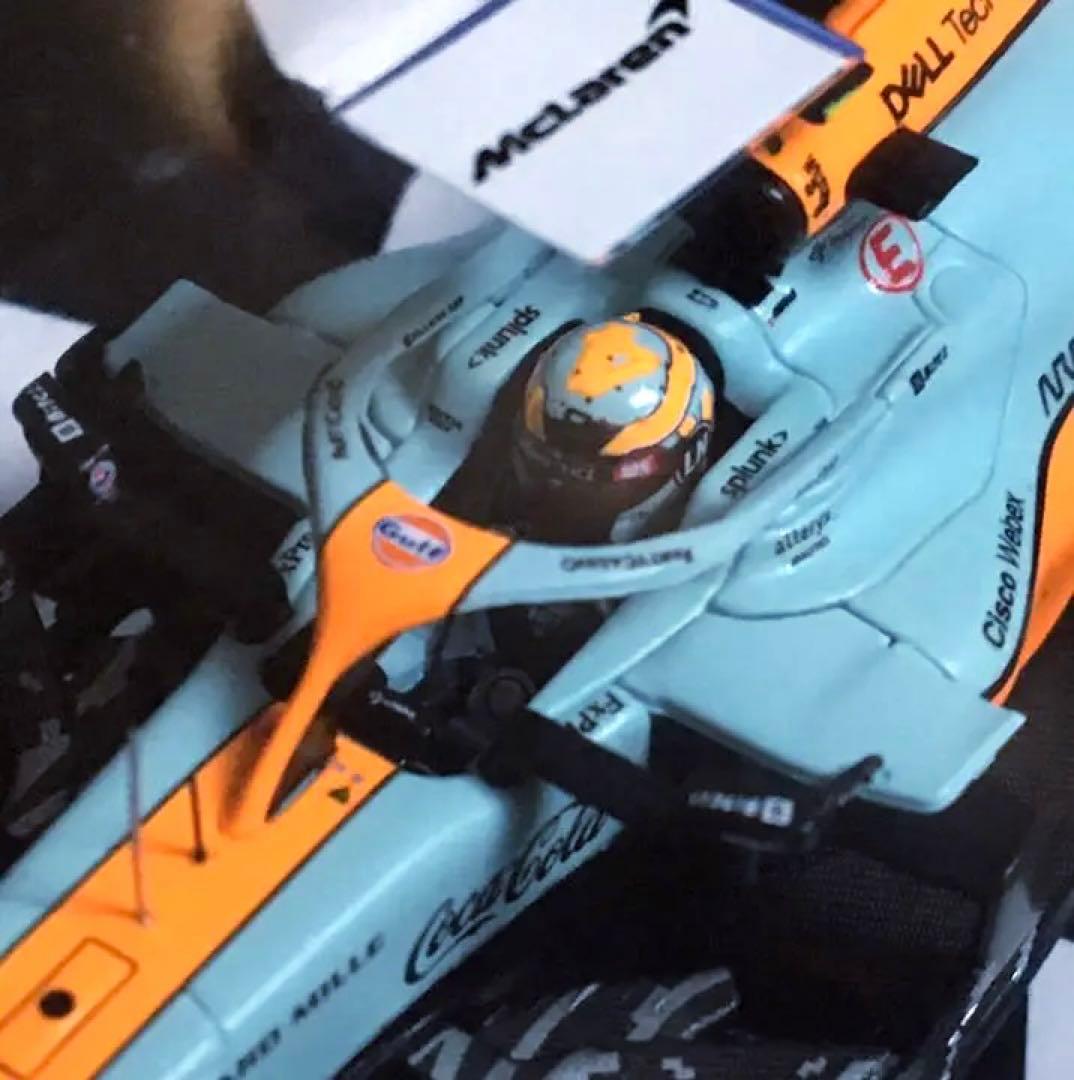 ミニチャンプス 1/43 マクラーレンMCL35M ノリス モナコGP特別カラー