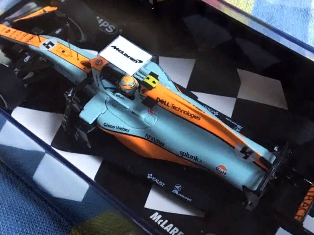 ミニチャンプス 1/43 マクラーレンMCL35M ノリス モナコGP特別カラー