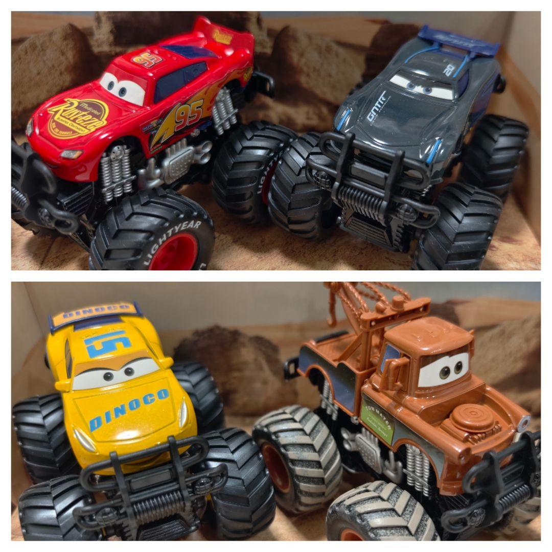 【激安】 カーズ モンスタートラック ミニカー　4台セット ラミレス メーター