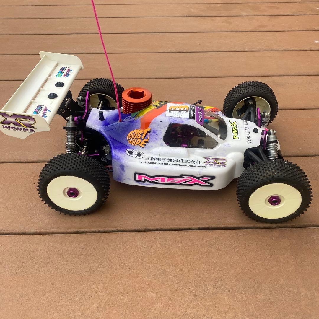 無限精機 MBX4R 1/8 4WD R＆B付エンジンバギー