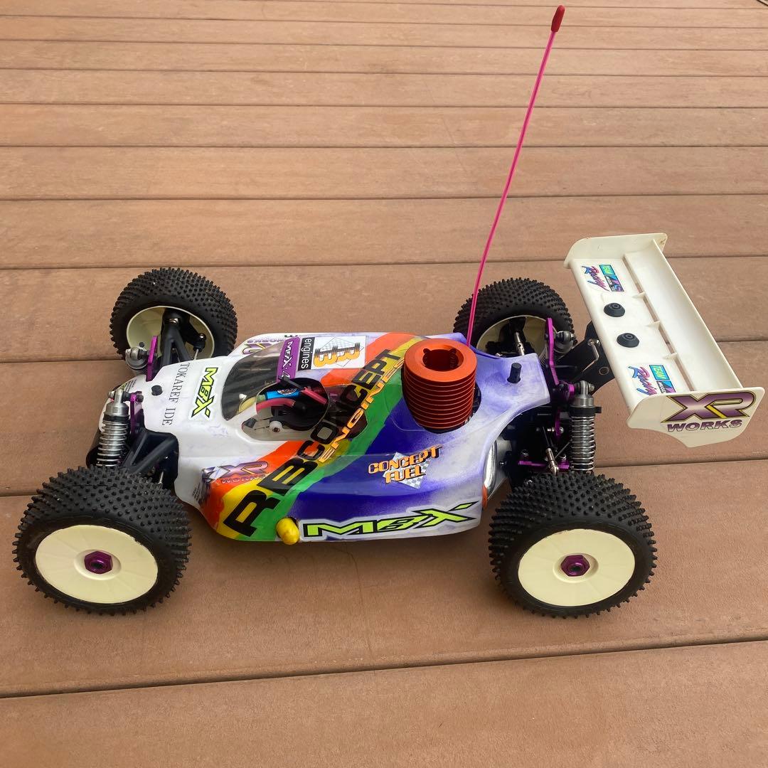 無限精機 MBX4R 1/8 4WD R＆B付エンジンバギー