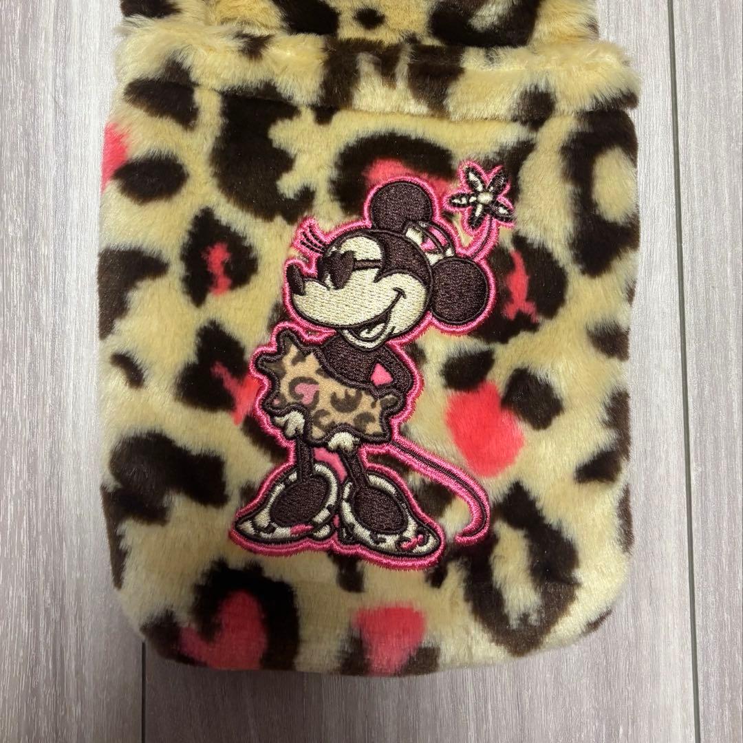 東京ディズニーリゾート ファンキャップマフラー ミニー ヒョウ柄