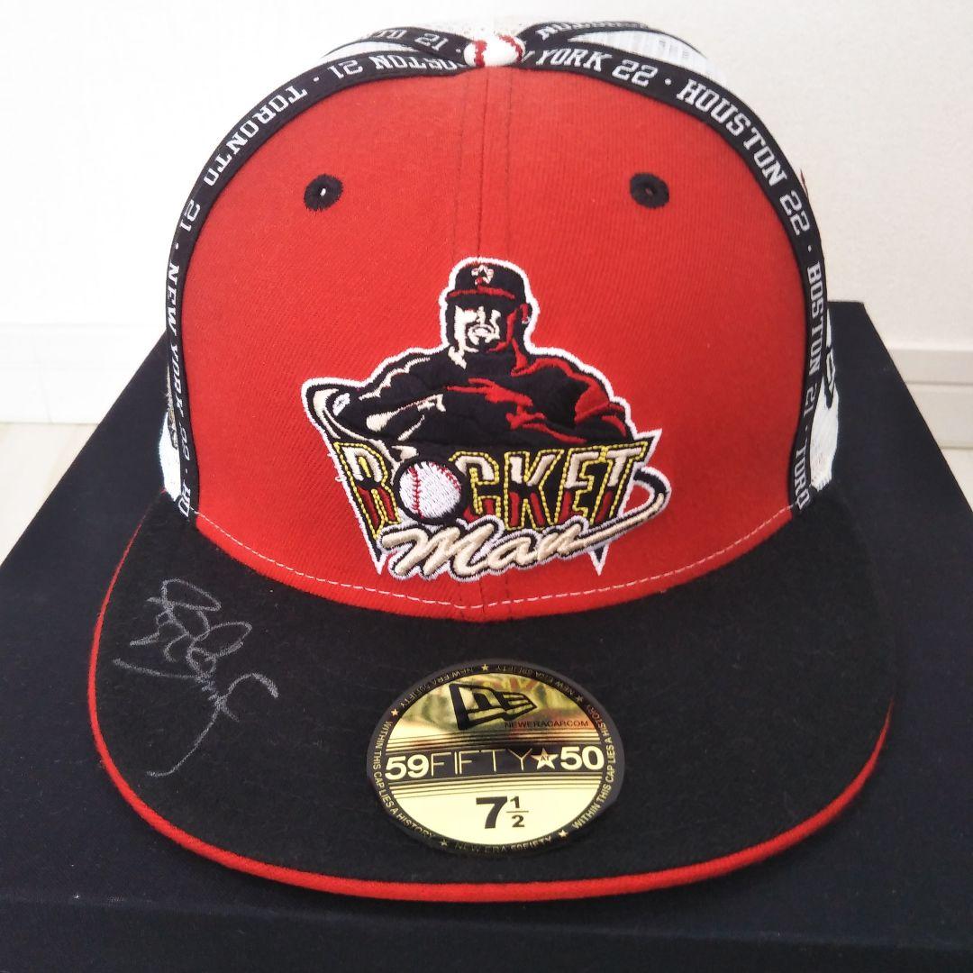 セール【激レア】NEW ERA限定 ROGER CLEMENS 直筆サインCAP