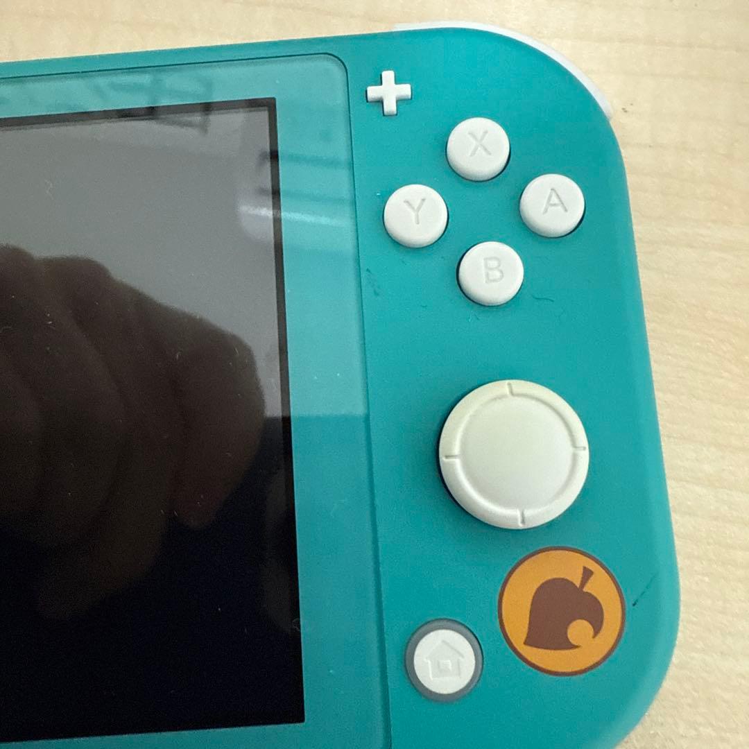 Nintendo Switch Lite どうぶつの森デザイン ターコイズ