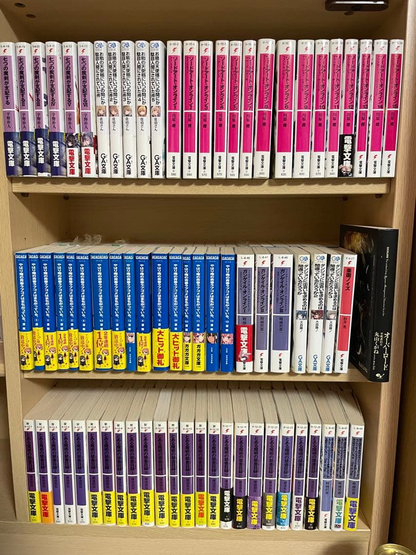 ラノベ195冊まとめ売り+特典など