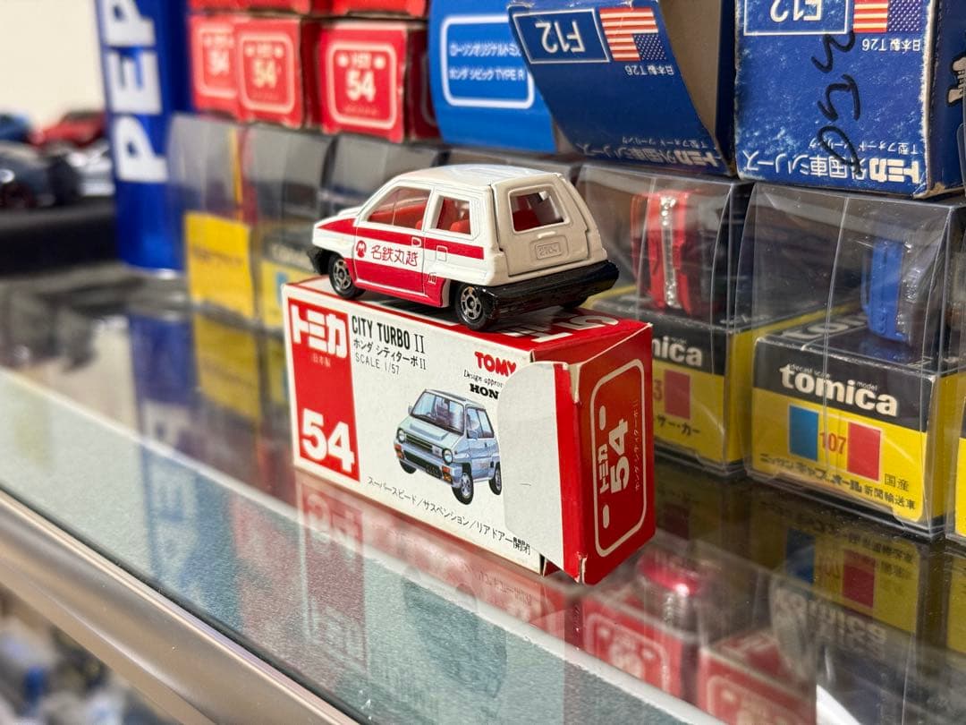 トミカ ホンダ シティ ターボ II 日本製 丸越特注