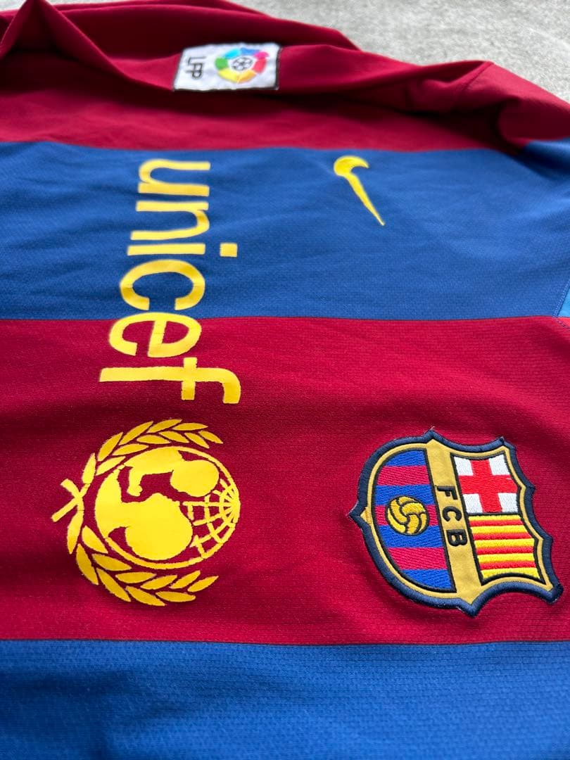 FC Barcelona バルセロナ 06/07 Nike ナイキ デコ背番号入