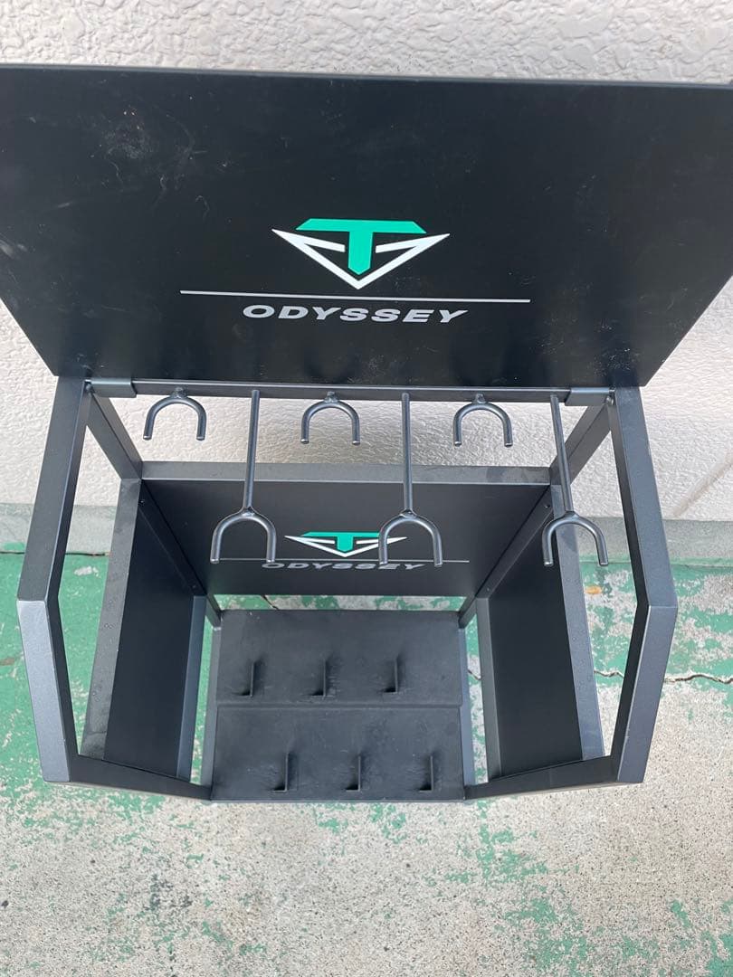 【希少品】ODYSSEY オデッセー　パター立て　什器品　店舗引き下げ品