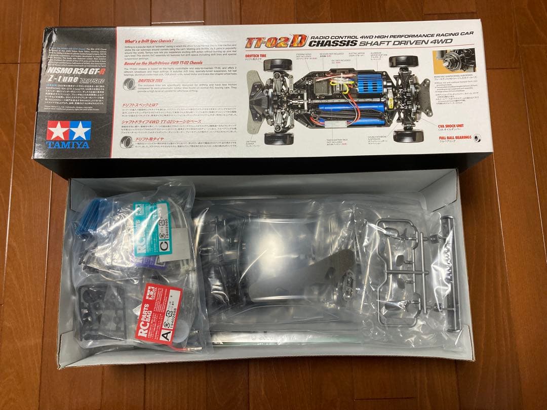 【送料込み】タミヤ　TT-02D NISMO R34 GT-R Z-Tune