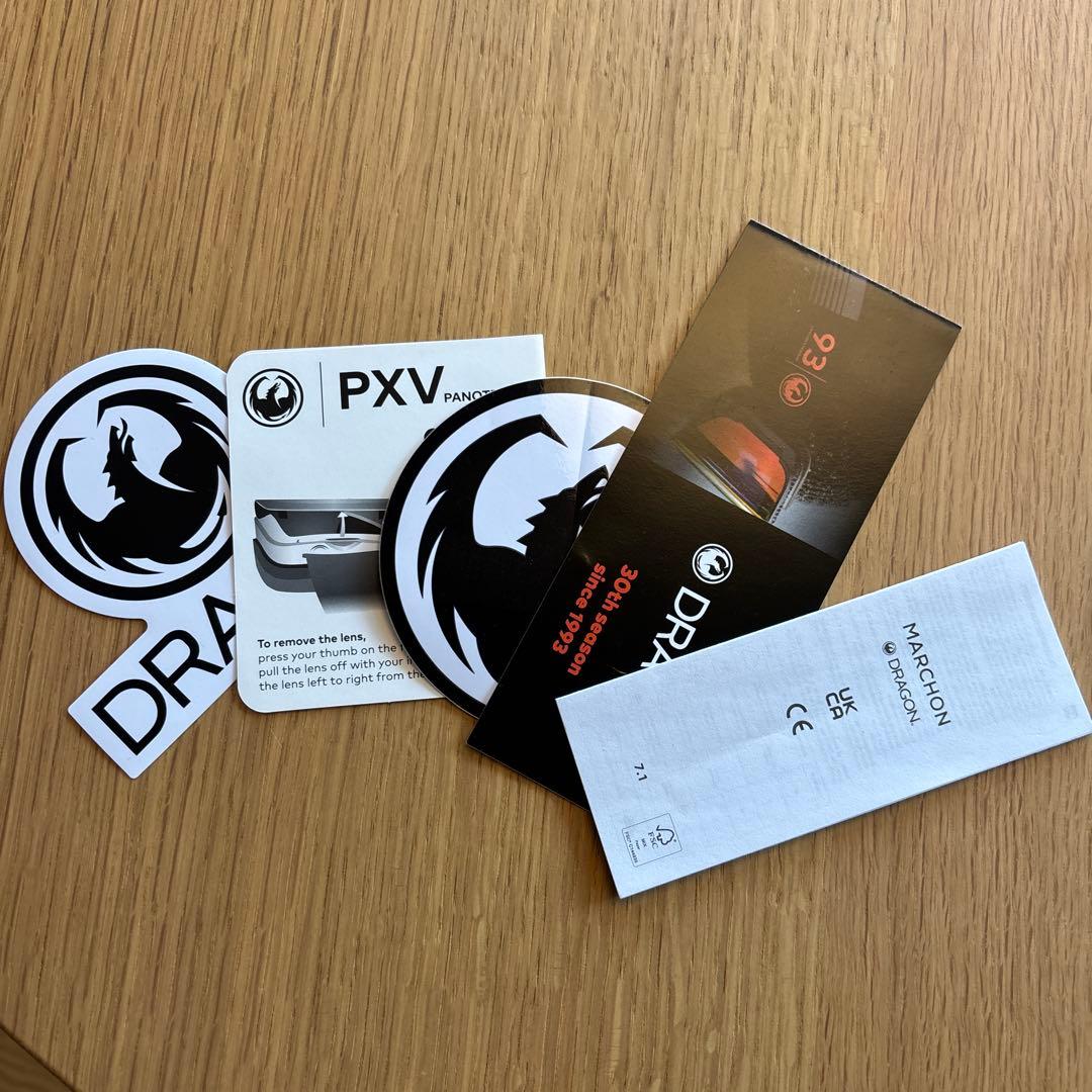 スキー・スノーボードアクセサリー DRAGON PXV LUMALENS RED ION