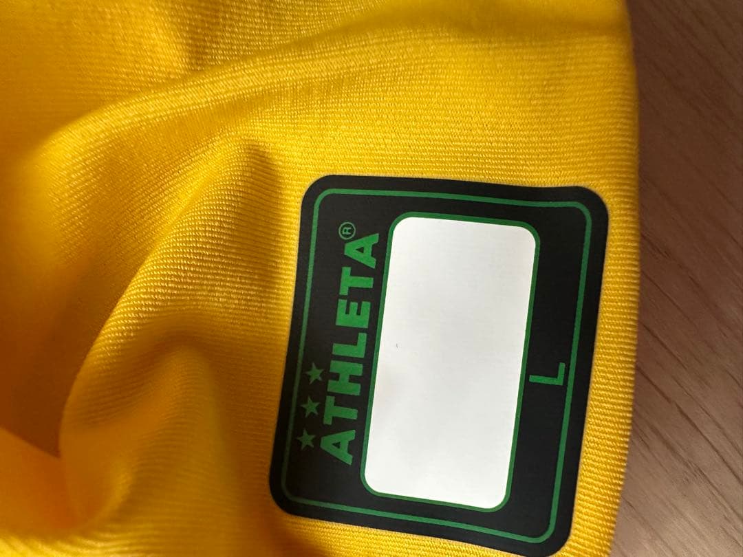 非売品選手支給品ATHLETA TOKYO VERDY 長袖ユニフォーム練習着