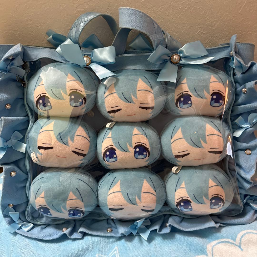 カラフルピーチ るなさんG賞おはようおやすみぬいぐるみ9個入り痛バ付き