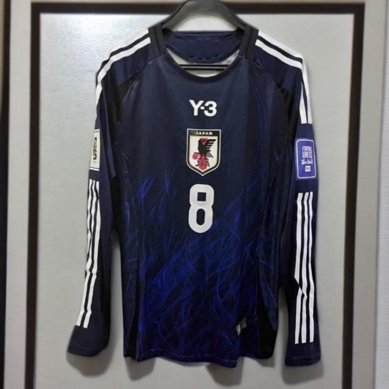 日本代表 長袖 シャツ MINAMINO 南野拓実 背番号8