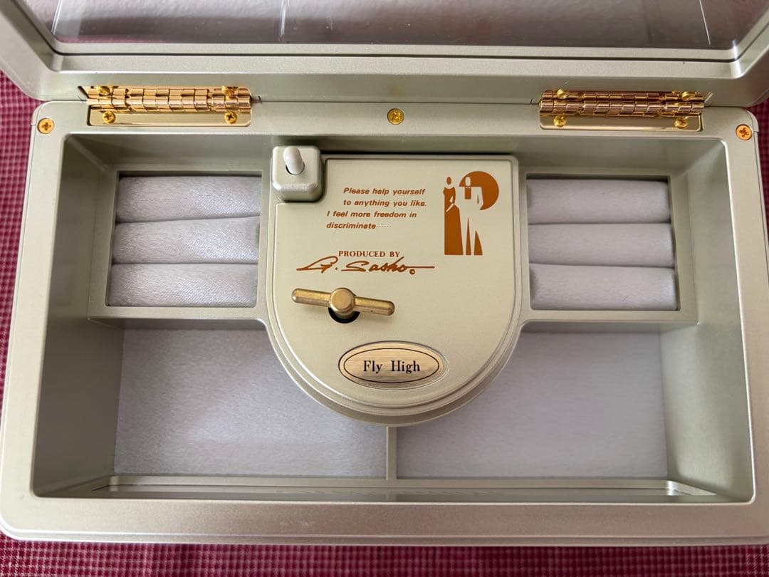 浜崎あゆみ　オルゴール fly high アクセサリーケース 新品未使用