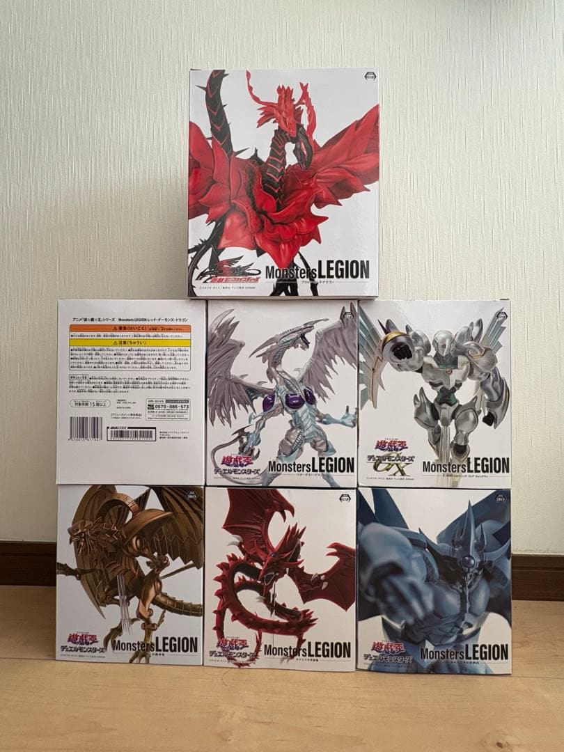 【新品未開封】Monsters LEGION 7体セット 遊戯王