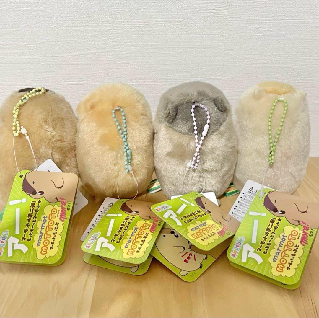 【新品タグ付き】マーモットのもっとっと モア LMC ぬいぐるみ コンプセット