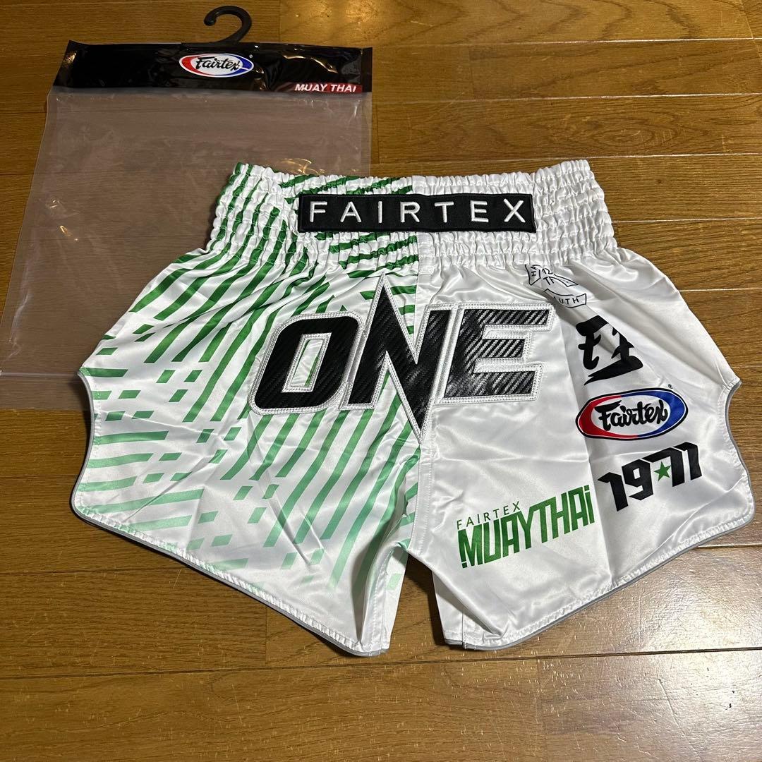 与座優貴選手着用 ONEルンピニー FAIRTEXムエタイパンツ Lサイズ