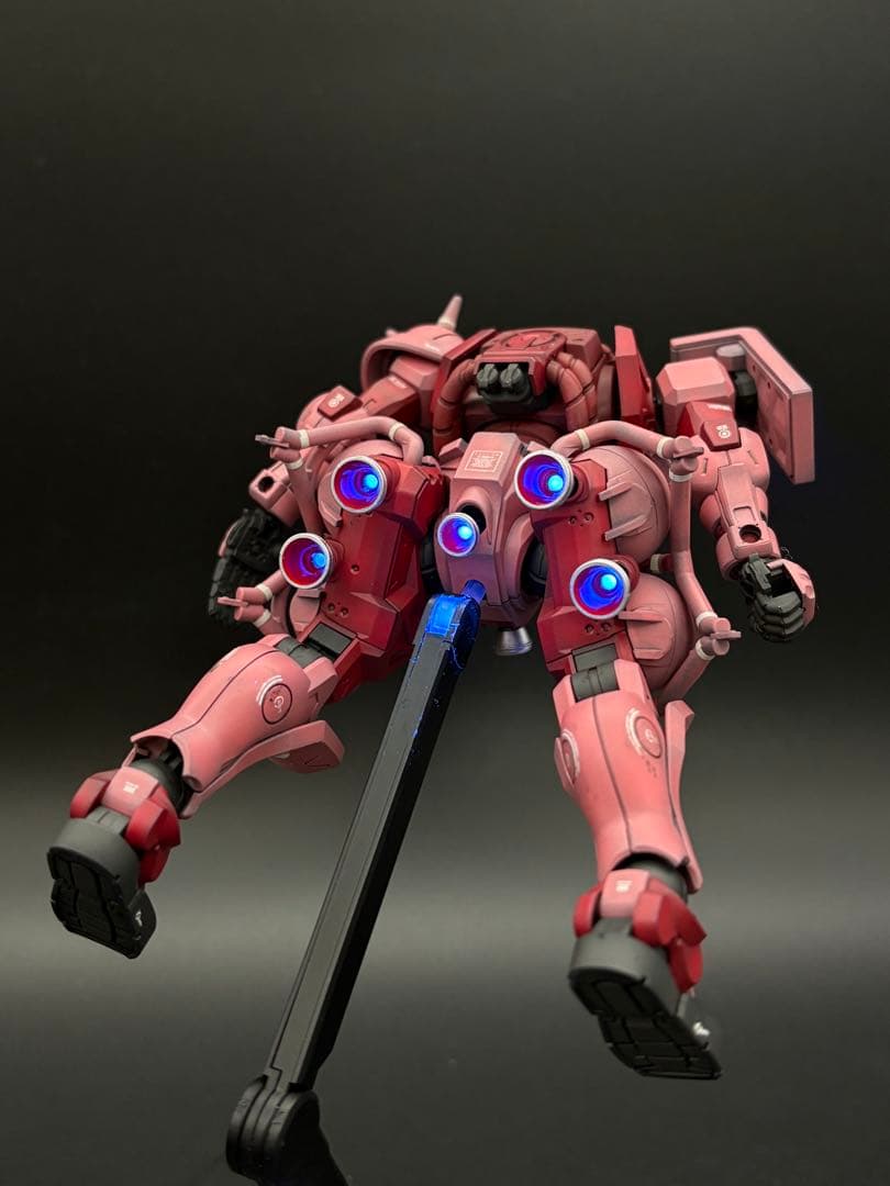 wata0130 HG シャア専用ザク(GQ)塗装済み完成