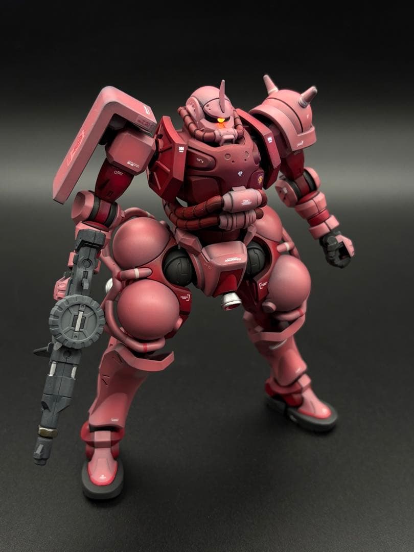 wata0130 HG シャア専用ザク(GQ)塗装済み完成