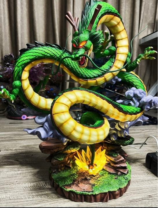 ドラゴンボール 孫悟空 神龍 フィギュア ガレージキット 特典付