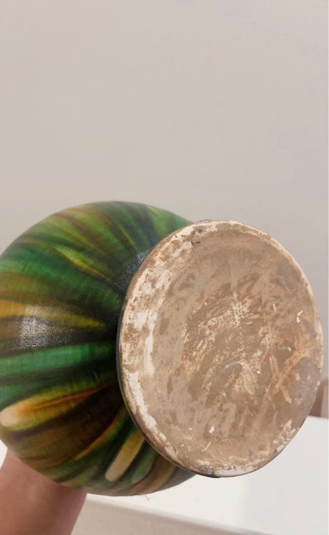 唐三彩鳳首執壺　陶芸　骨董品　古美術