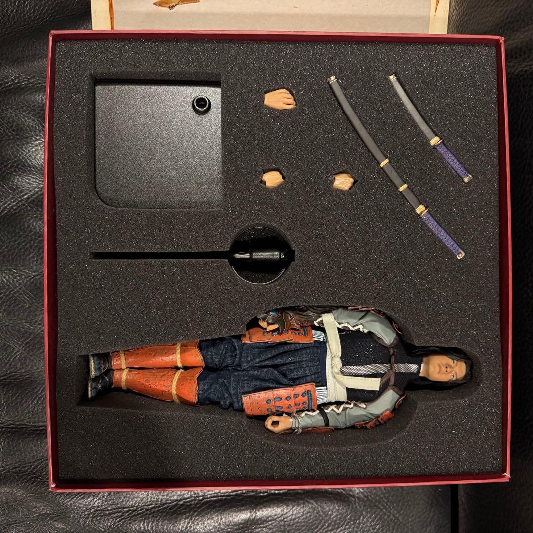 【極希少・新品未使用】鬼武者3 明智左馬介　マスターピース　フィギュア