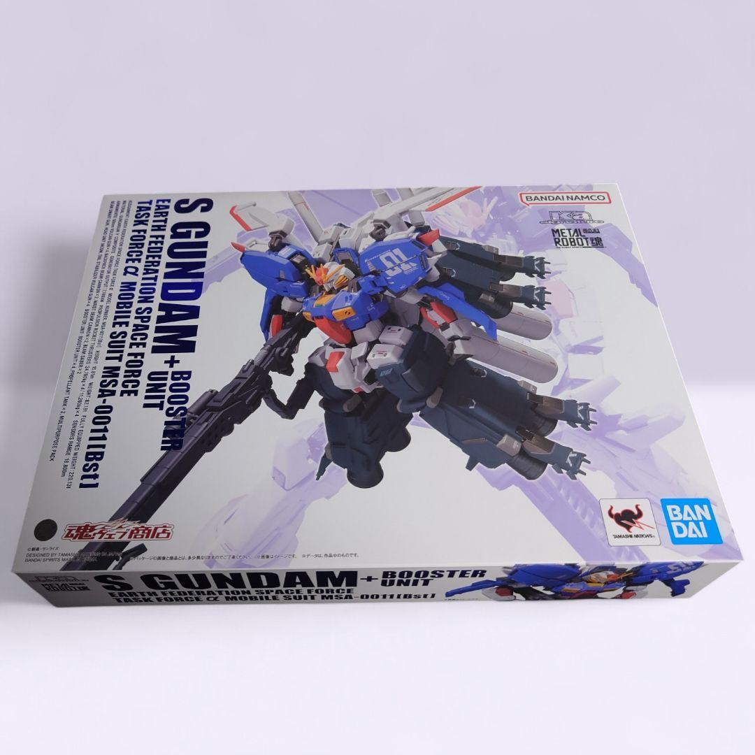 【最終値引超レア】L ROBOT魂 Sガンダム ブースターユニット装着型