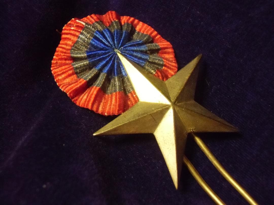 Ｆフランス軍＊１８８４年型シャコ帽章（実物）