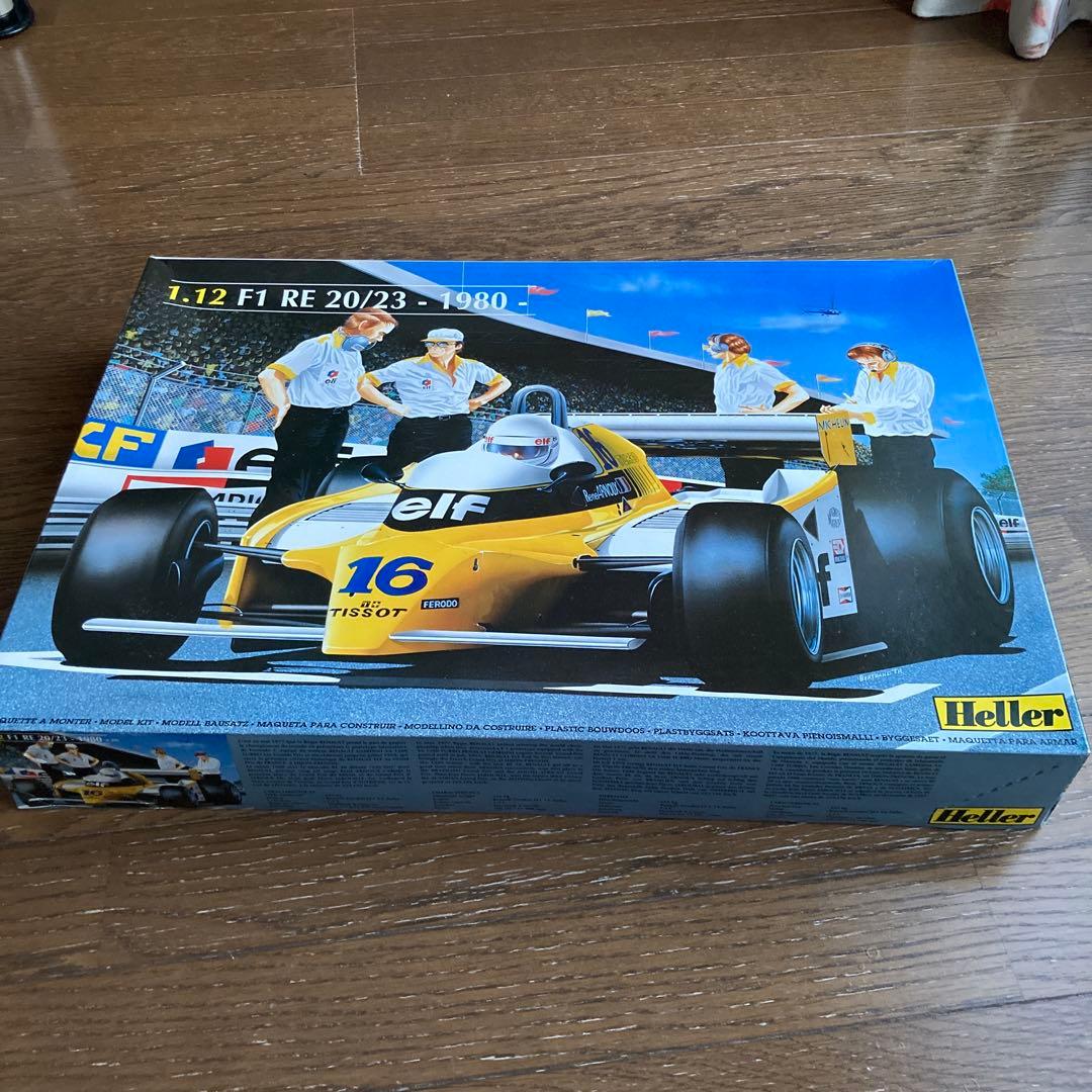 Heller 1/12 RENAULT ルノー F1 RE20/23 1980