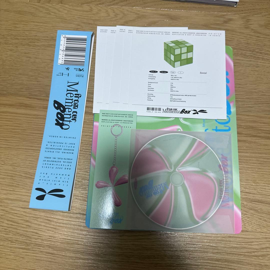 fromis_9 アルバム・トレカセット