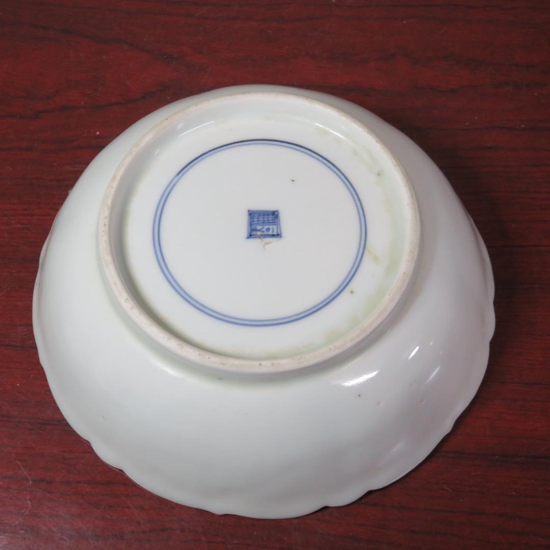 染付皿 2枚 ペア 明治 大正 最上手 最高級 古伊万里 九谷