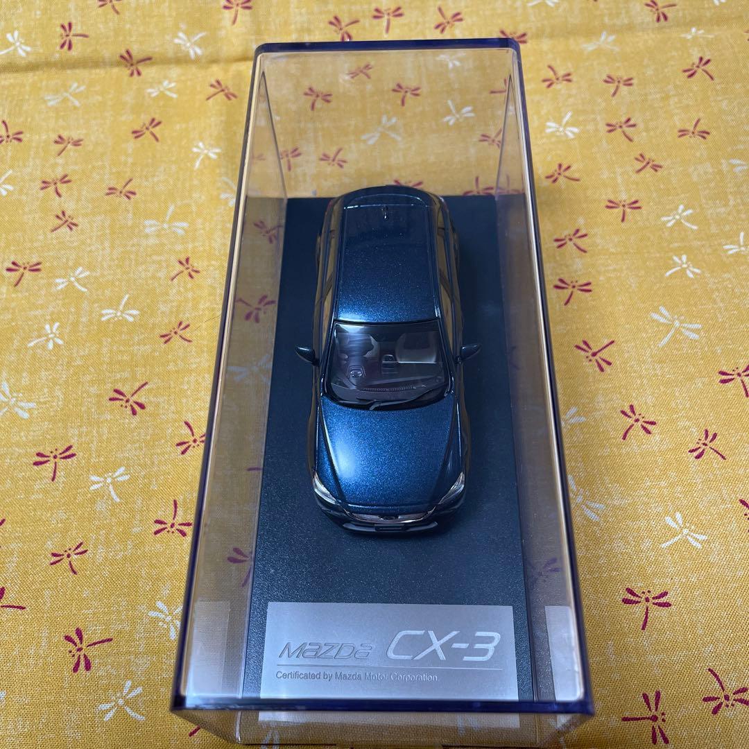 MAZDA モデルカー cx−3 ディープクリスタルブルーマイカ