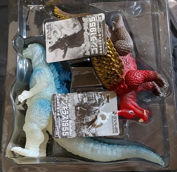 昭和ゴジラ＆東宝怪獣（バンダイ）ムービーモンスターシリーズ12体セット