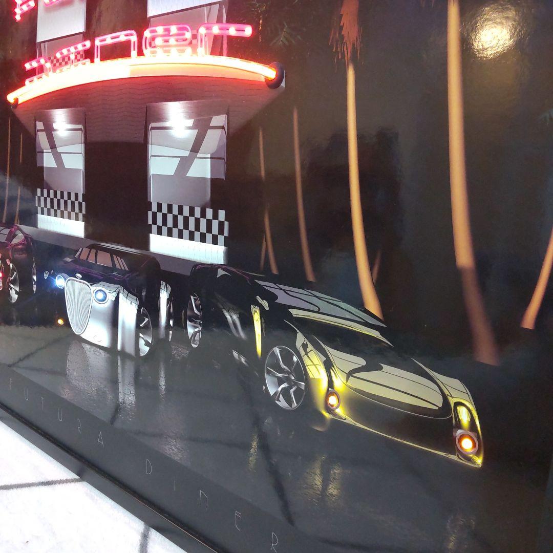 アメリカ雑貨 FUTURA DINER ダイナーLEDネオンピクチャー