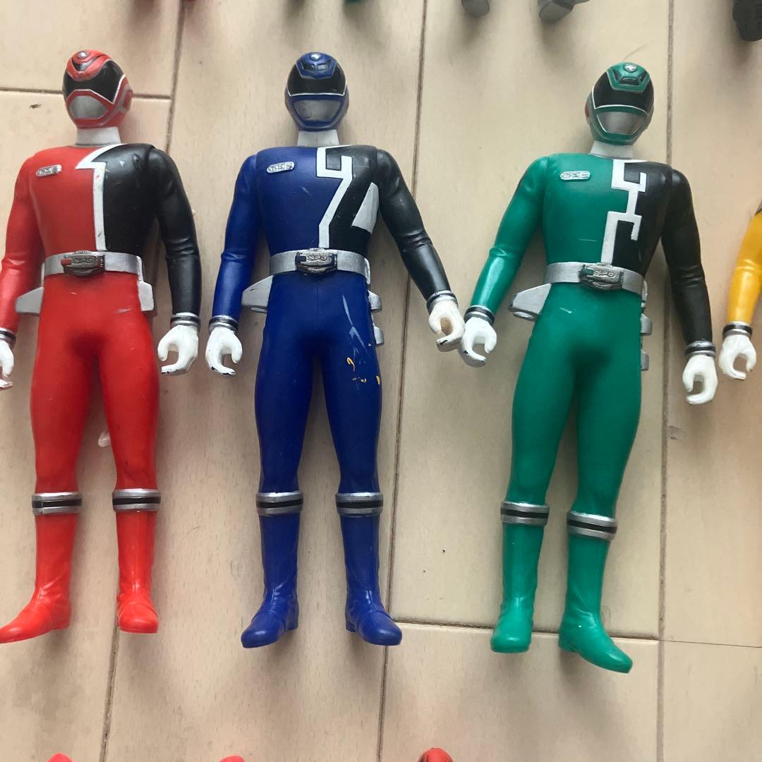 戦隊ヒーロー フィギュアセット
