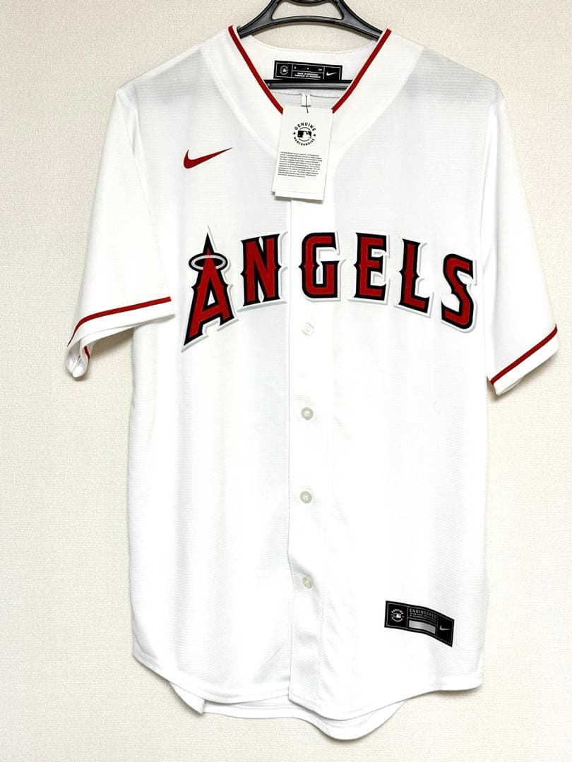 【新品・正規品】大谷翔平選手　ゴールドサイン刺繍レプリカユニフォーム　Sサイズ