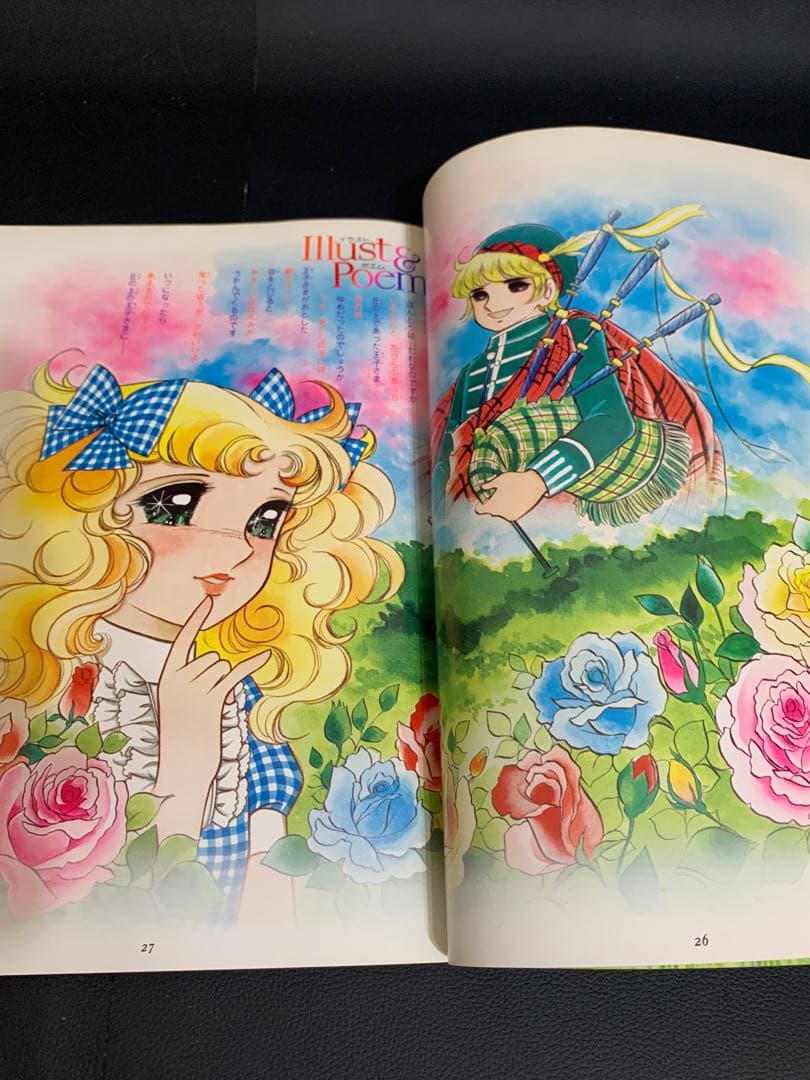 【絶版・完品】キャンディキャンディイラスト集　いがらしゆみこ　水木杏子