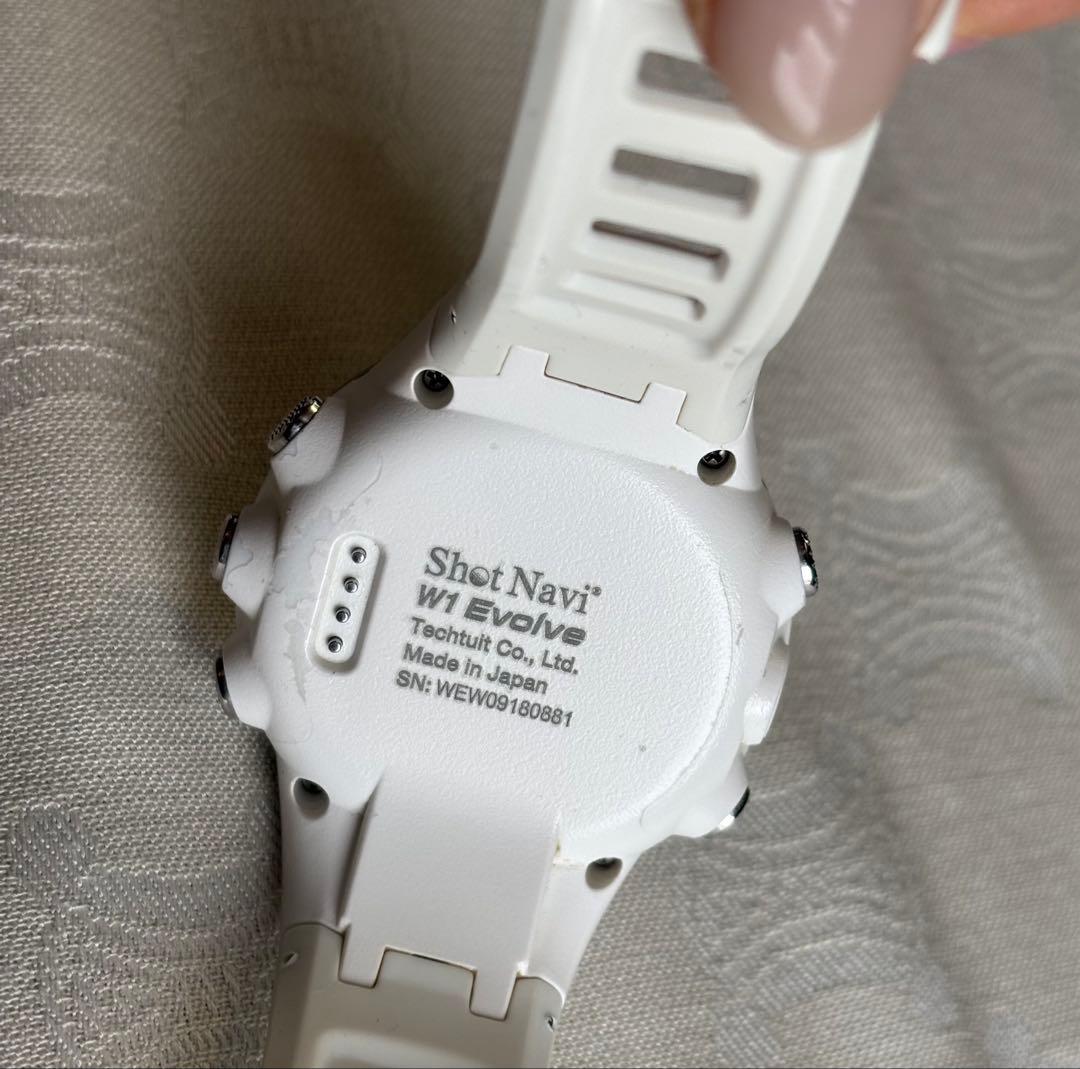 Shot Navi W1 Evolve ホワイト　ショットナビ　保護フィルム