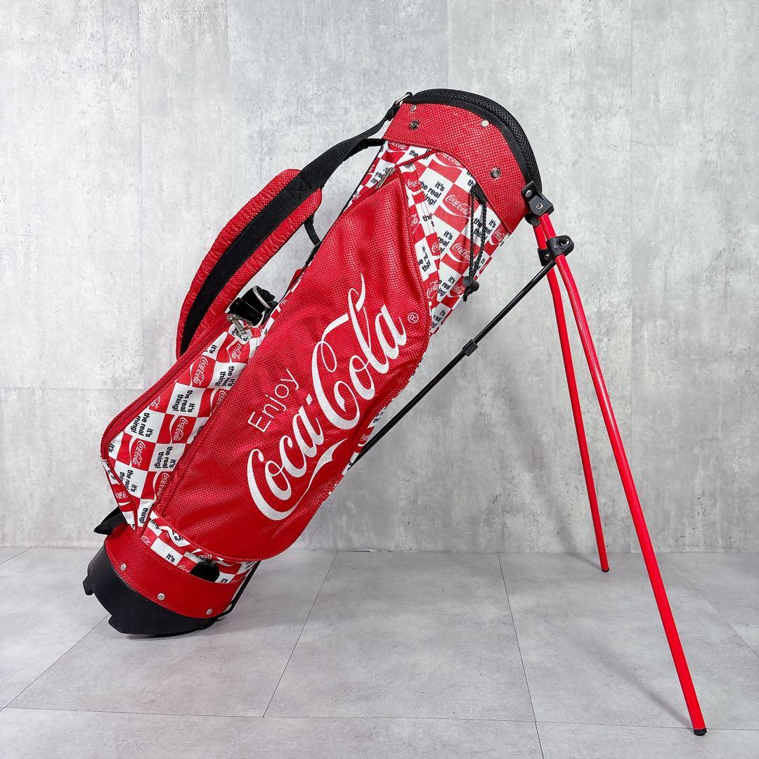 V556 Coca-Cola コカコーラ ゴルフ キャディバッグ クラブ ケース