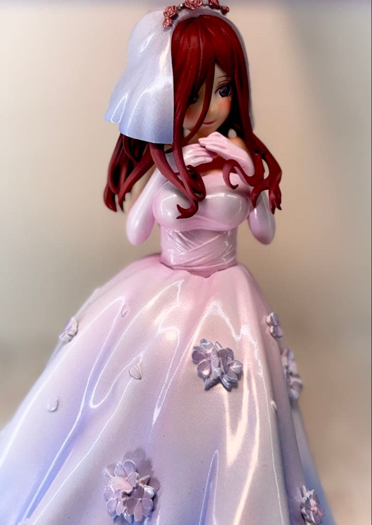 シ*バ様 五等分の花嫁　中野三玖 リペイント　1/7スケールフィギュア