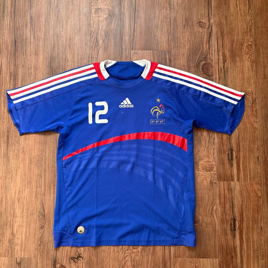adidas アンリ フランス代表　サッカーユニフォーム　07／08