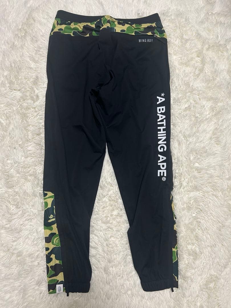 【極美品】アディダス×A BATHING APE　カモ　パンツ　サイズM