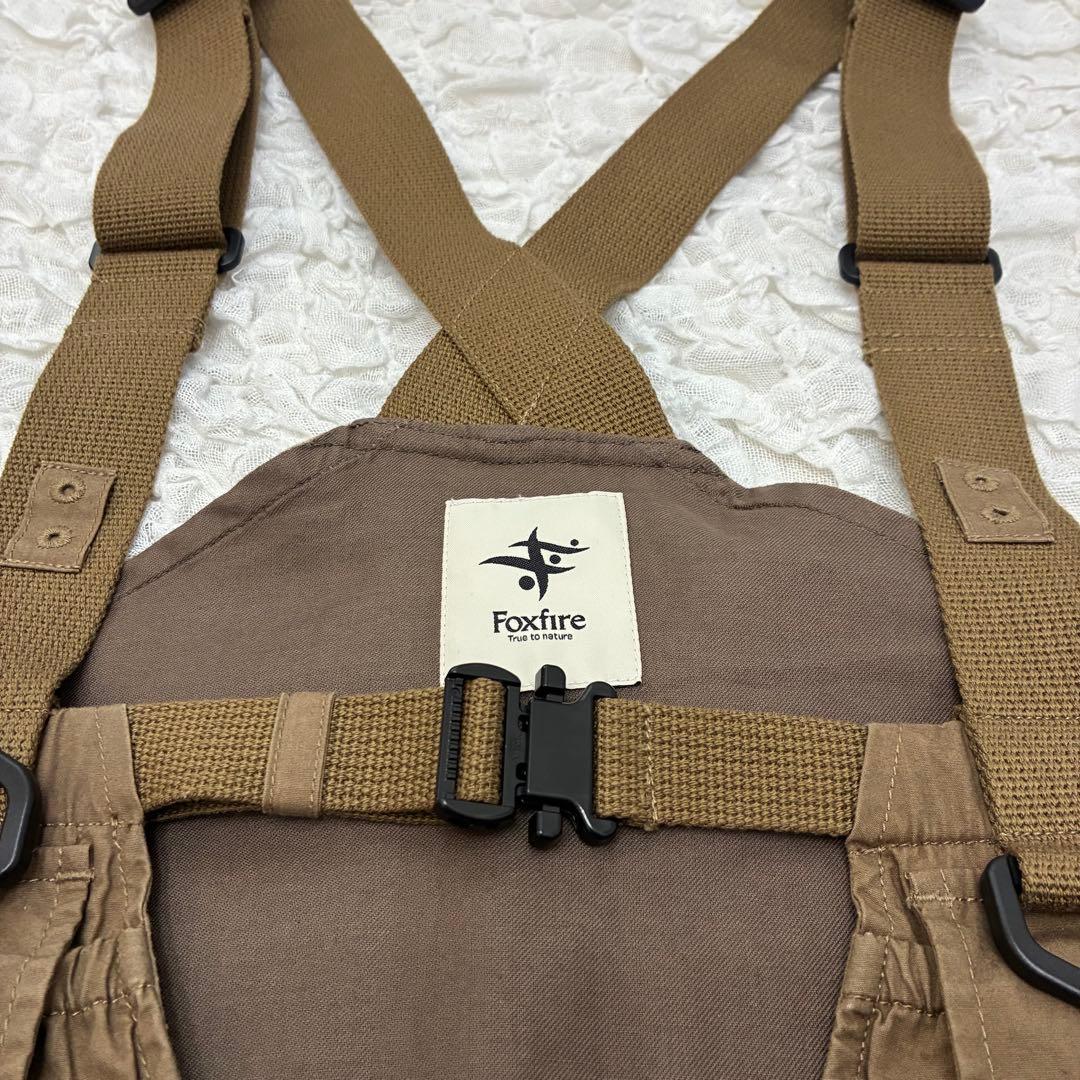 極美品 Foxfire スプルースライン アルフラックスタックルベスト