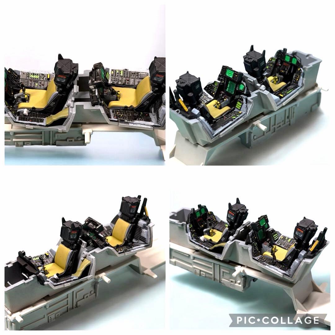 タミヤ 1/48 ジョリーロジャース仕様F-14D トムキャット 完成品