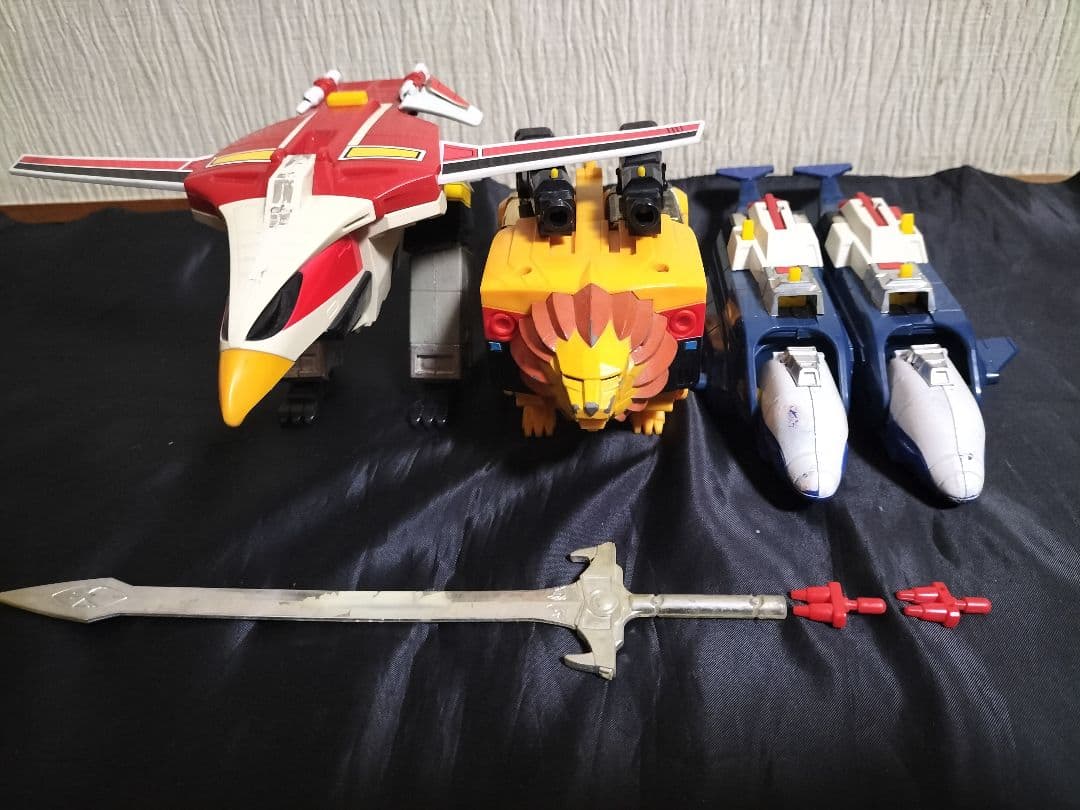 ジャンク品 当時物 DX超合金 超獣合体ライブロボ (超獣戦隊ライブマン)