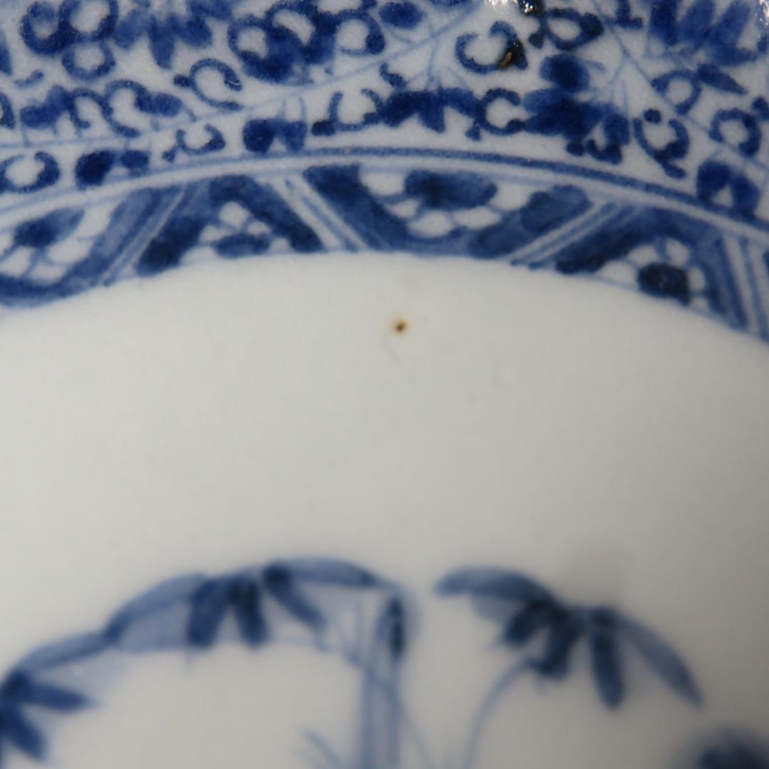 皿 なます皿 微塵唐草 冨貴長春 松竹梅 蔵出し 初荷 美品 2枚