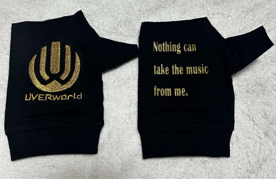 [最終お値下済] UVERworld グローブ （初代ゴールド復刻ver.）