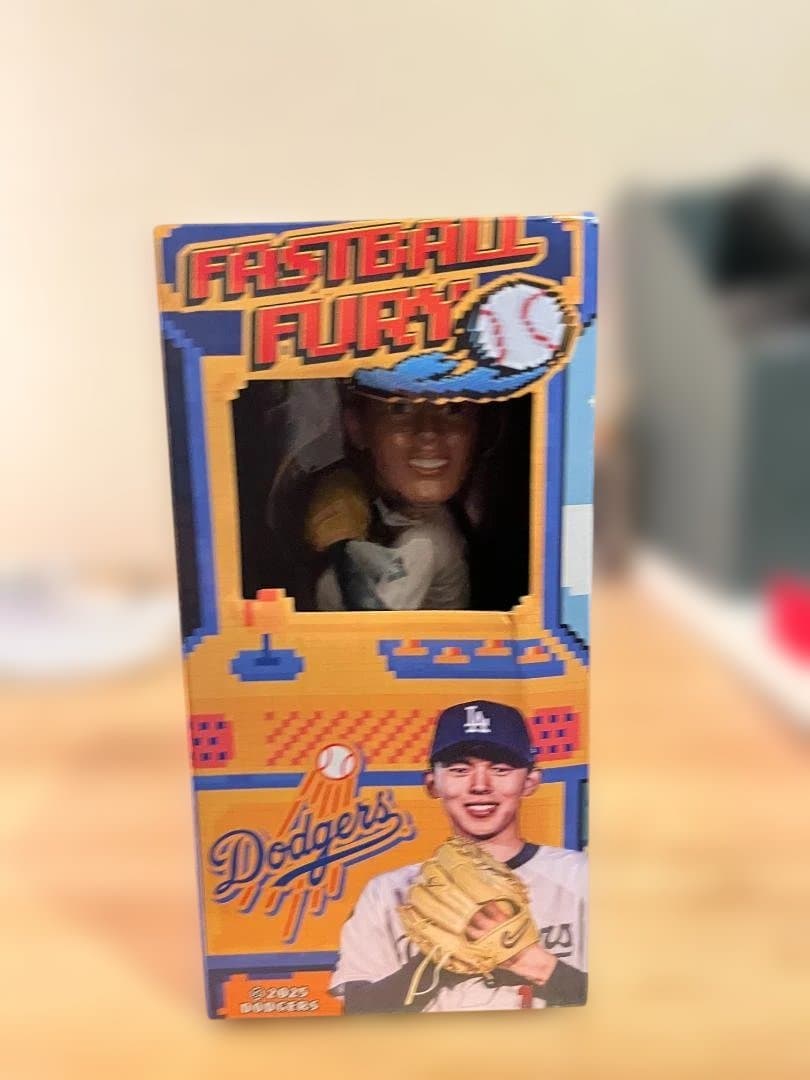 Dodgers 佐々木朗希 8/4日 バブルヘッドフィギュア